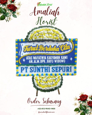 Papan Bunga Duka di Tilango