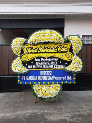 Papan Bunga Duka di Tilango